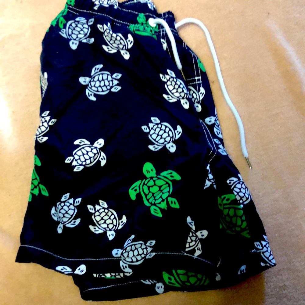 Mens navy swim trunks size medium